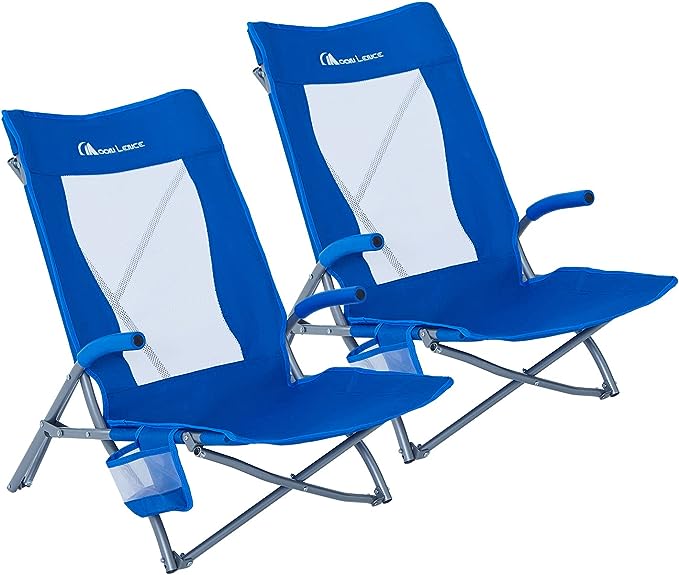 low camping chairs